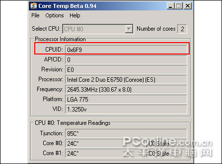 Core 2 Duo E6750