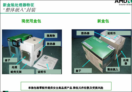 AMD处理器新包装盒