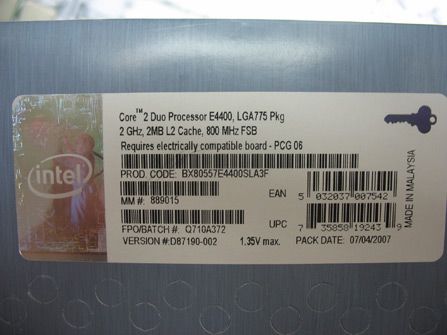 Intel Core 2 Duo E4400/ɢװͼ