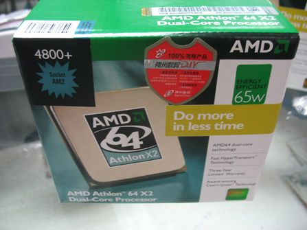 AMD AM2 Athlon 64 X2 4800+(65nm)/ɢװͼ