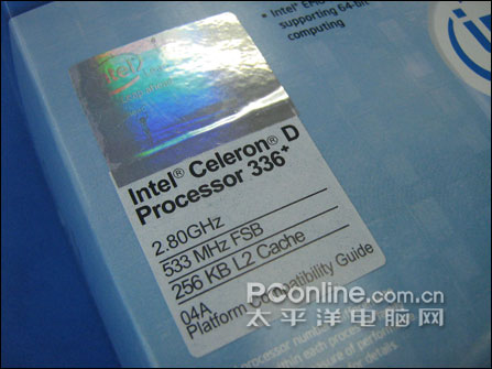 Intel Celeron D 336 2.8G 64λ(ɢװ)ͼ