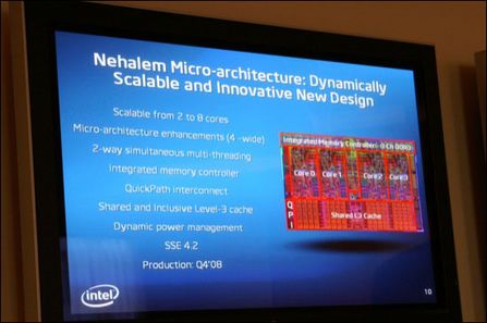Intel Nehalem细节