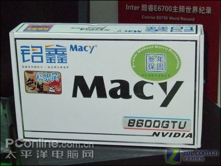 铭鑫 视界风8600GTU-512D2无双版 铭鑫 视界风8600GTU-512D2无双版