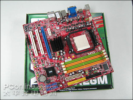 [广州]扎实做工!微星新款780G主板799元到货