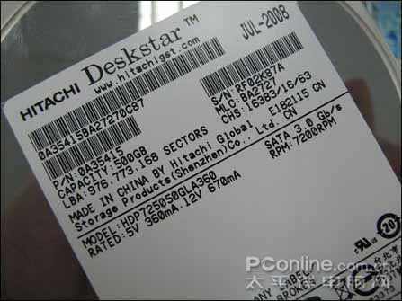 HGST(ԭ)Deskstar P7K500 500Gͼ