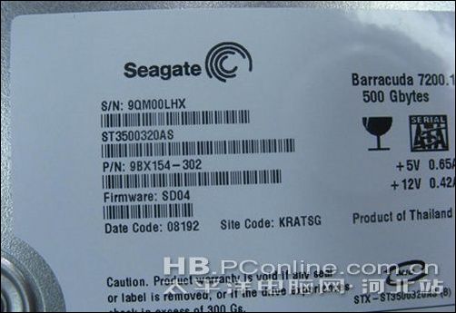 ϣBarracuda 500G 32M SATA2ͼ