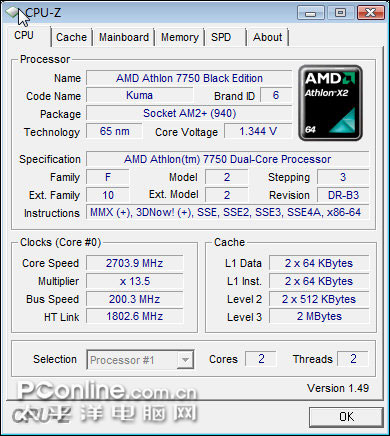 Athlon X2 7750