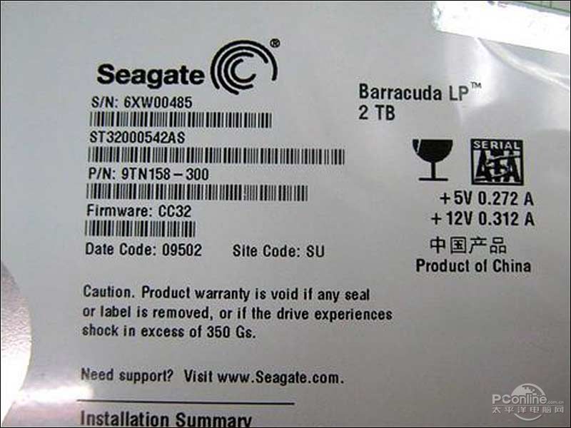 ϣBarracuda LP 2TB 32M SATA2ͼ