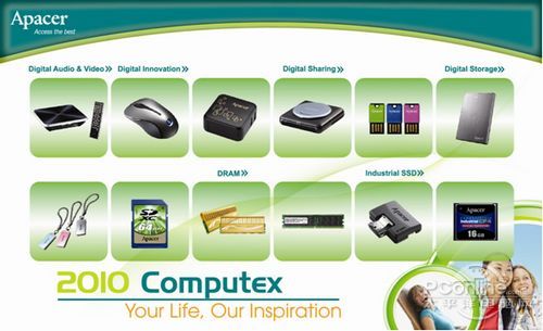 հ Computex2010 ̨չ