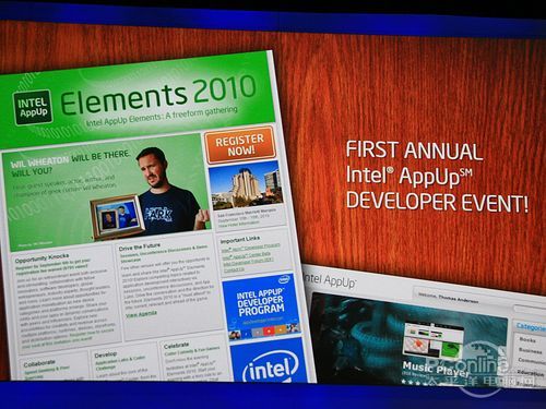 IDF2010 Intel App