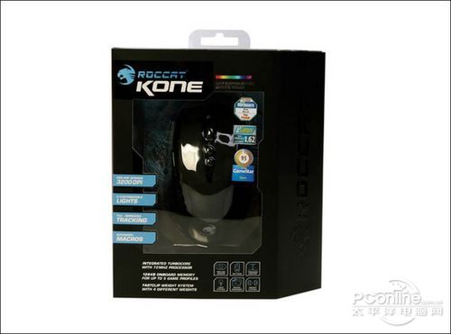 冰豹 魔幻豹(Roccat Kone)激光游戏鼠标