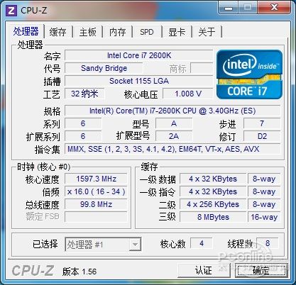 Core i7 2600K