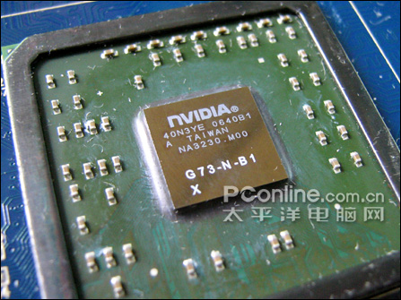 影驰GeForce 7600GE骨灰版(80um)