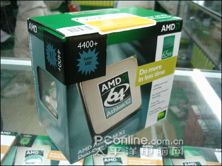 AMD AM2 Athlon 64 X2 4400+(65nm)/盒装