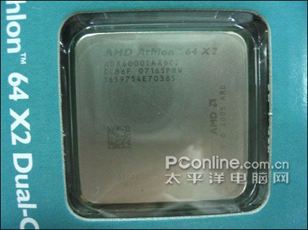 AMD AM2 Athlon 64 X2 6000+(90nm)/盒装