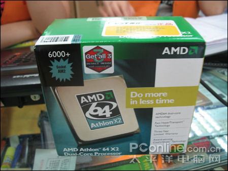 AMD AM2 Athlon 64 X2 6000+(90nm)/盒装