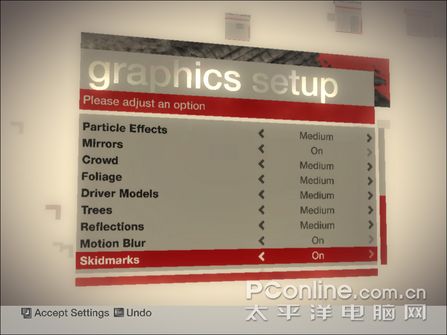 科林麦克雷拉力赛：尘埃游戏画面设定