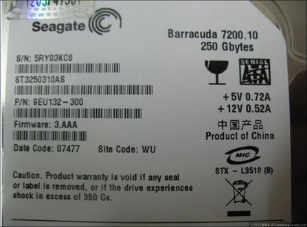 希捷 7200.10 250GB