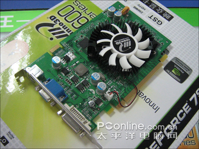 Inno3D GeForce 7600GSϷս/256D3ͼ