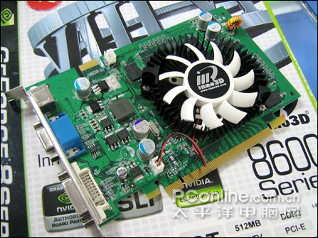 Inno3D Geforce 8600GT 游戏战神 512M