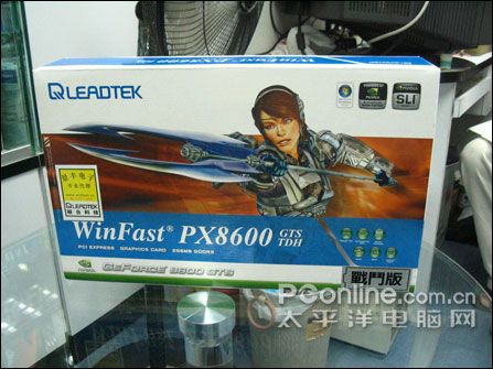 丽台PX8600GTS TDH 战斗版