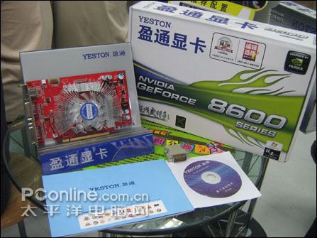 盈通G8600GT-1024GD2宽屏版