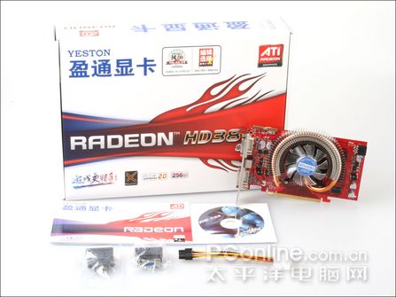 盈通 R3850-512GD3龙骨版