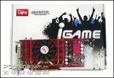 七彩虹9800GT-GD3冰封骑士512