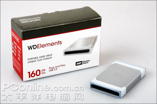 西部数据 WD Elements WDE1MS2500BA 250GB