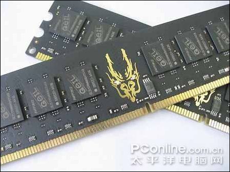 金邦1GB DDR2-1066(黑龙条)