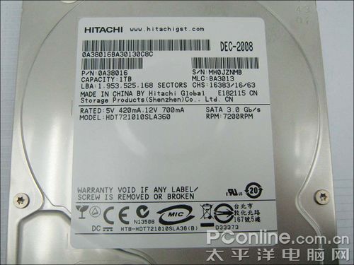 HGST(ԭ)Deskstar 7K1000.B 1TBͼ