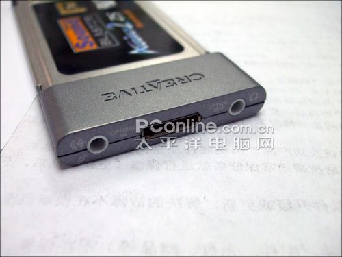 PCMCIA Sound Blaster Audigy 2 ZS Notebookͼ