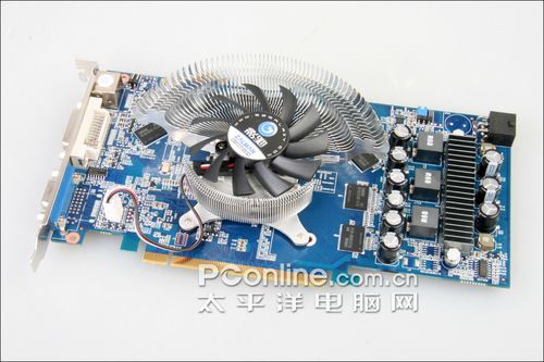 影驰 9600GSO加强版X2