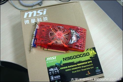 微星N9600GSO-MD1G