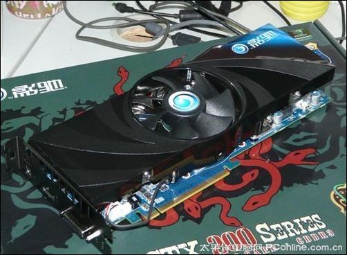 影驰GTX260+上将版