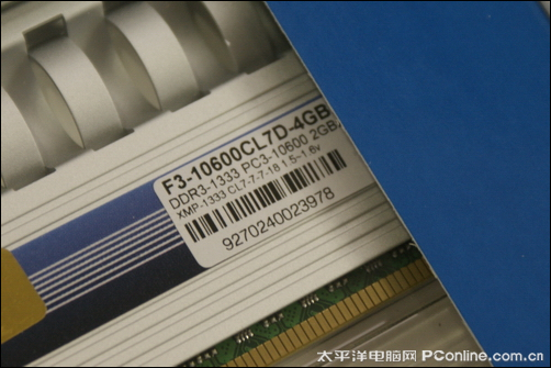 芝奇DDR3 1333 4G套装f310600