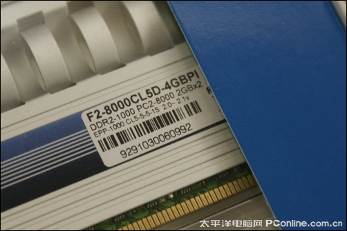 芝奇DDR3 1333 4G套装f310600