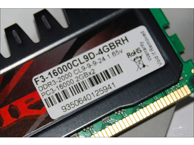 ֥DDR3 2000 4GװF3-16000CL9D-4GBRH