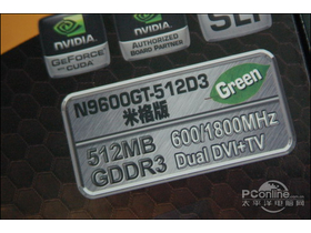 ̩ N9600GT-512D3 ׸Green