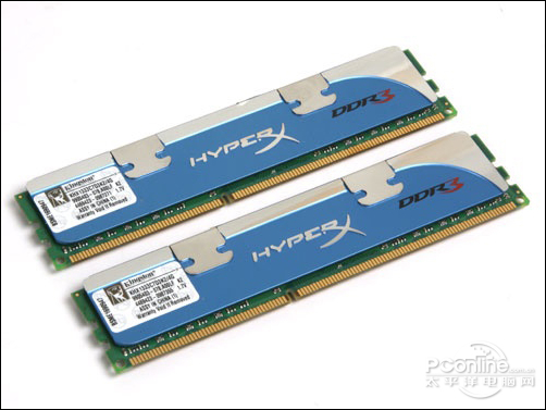 金士顿DDR3 1600 4G骇客神条套装(CL9)金士顿 KHX1600C8D3K2/4GX