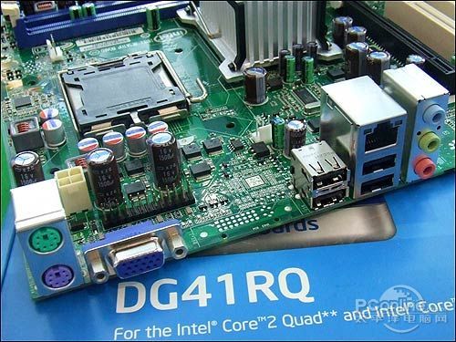 intel dg41rq該主板整合了英特爾gma x4500圖形引擎,這是一款和dg43