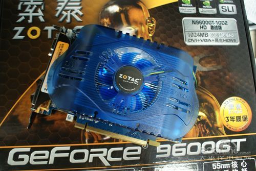 索泰9600GT HD激战版索泰 N9600GT-1GD2 HD激战版