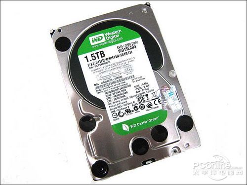 西部数据1.5T 32M SATA2绿盘西部数据 WD15EADS