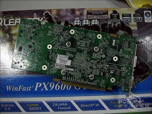 丽台PX9600GT 512M D3 ZM丽台 PX9600GT 512M D3 ZM