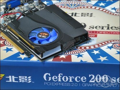 北影GT220 黑鹰D3北影GT220 TC512M  DDR3