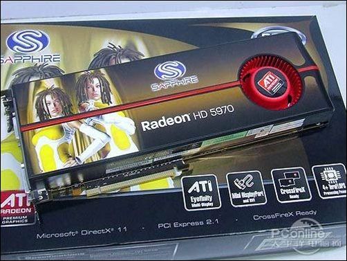 蓝宝石HD5970蓝宝石 Radeon HD 5970