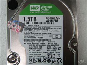 1.5T 64M SATA2 1.5TB SATAII 64M(WD1