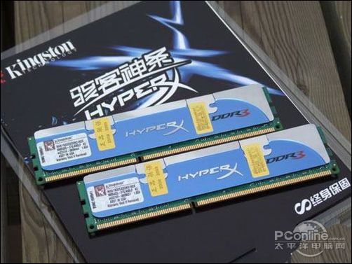 金士顿DDR3 1600 4G骇客神条套装(CL9)2