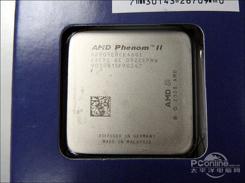 AMD羿龙II X4 905eAMD Phenom II X4 905e/盒装