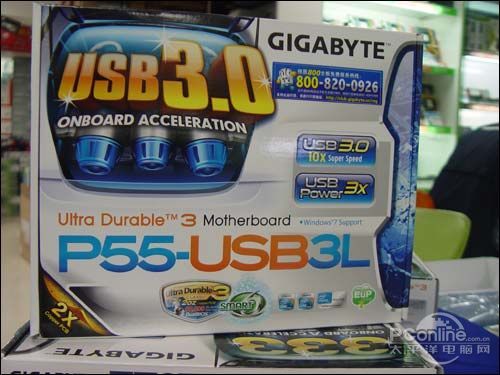 技嘉P55-USB3L技嘉 P55-USB3L